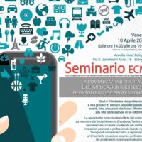 Seminario “La comunicazione digitale e le implicazioni giuridiche, professionali e deontologiche"