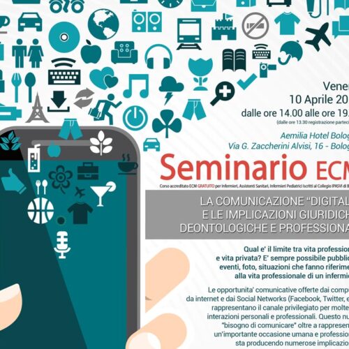 Seminario “La comunicazione digitale e le implicazioni giuridiche, professionali e deontologiche”