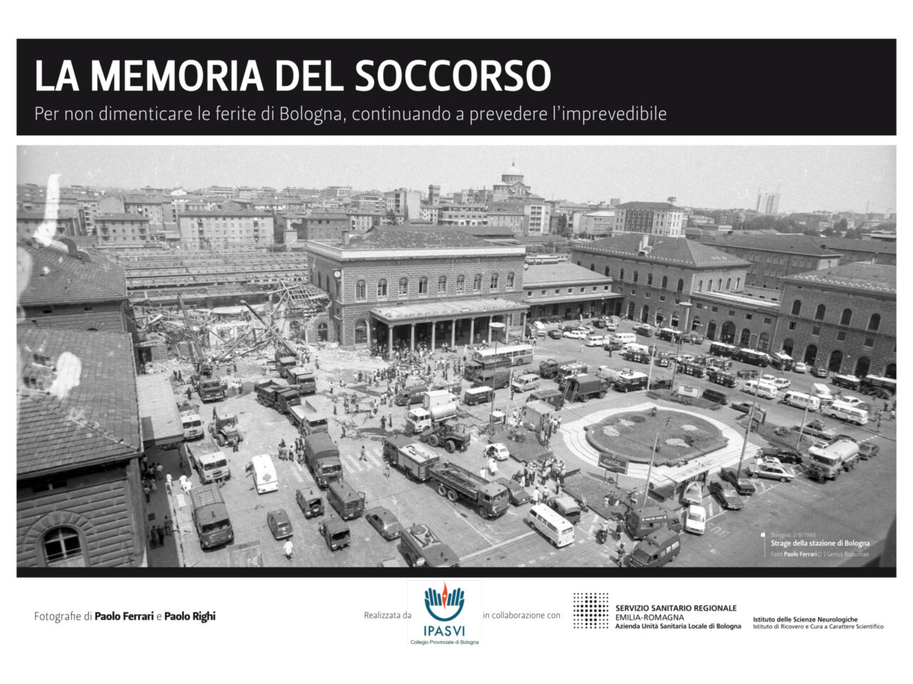 Mostra fotografica “La memoria del soccorso” presso Palazzo D’Accursio dal 1 al 24 Agosto