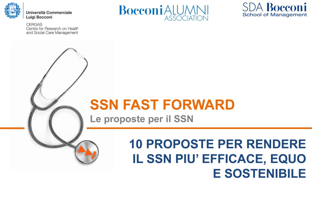 SDA Bocconi: le 10 proposte per un SSN efficace e sostenibile