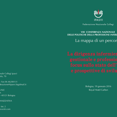 Dirigenza infermieristica: Conferenza nazionale a Bologna il 19 gennaio