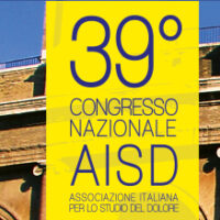 39° Congresso dell'Associazione Italiana per lo Studio del Dolore. Roma 26/28 Maggio 2015