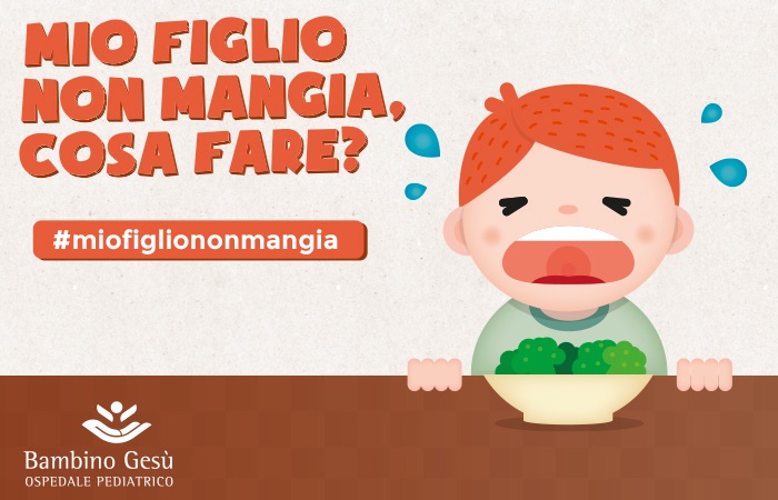 Mio figlio non mangia: un video spiega cosa fare