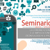 A Modena si è svolto il 4° Seminario “La Comunicazione Digitale e le implicazioni giuridiche, deontologiche e professionali”