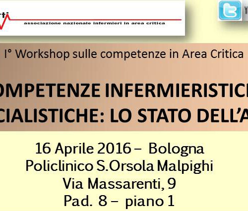 A Bologna il I° workshop sulle Competenze Infermieristiche avanzate