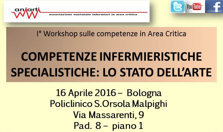 A Bologna il I° workshop sulle Competenze Infermieristiche avanzate