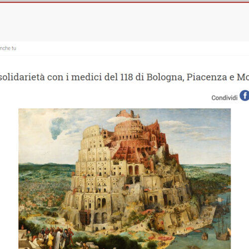 118 Bologna. Al via una petizione di solidarietà con i medici sospesi