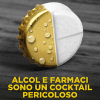 Alcol e farmaci, un ‘cocktail’ pericoloso