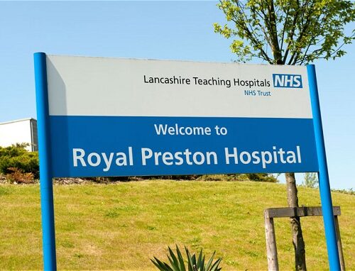 Marco Parolin, infermiere al Royal Preston Hospital (UK)