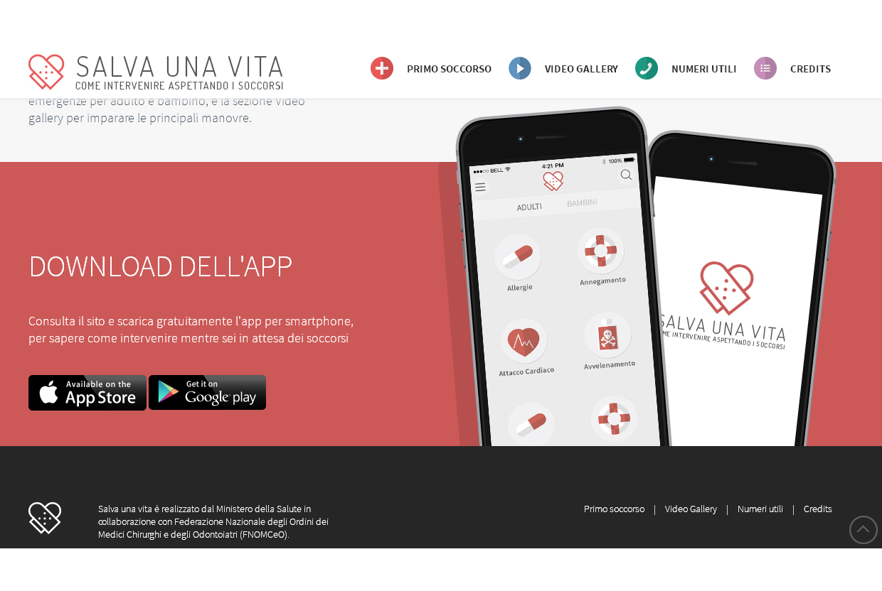 Sai cosa fare in caso di emergenza? L’App “Salva una vita” ti aiuta