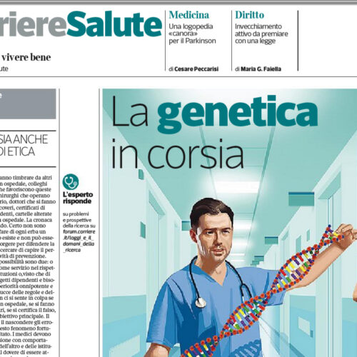 Corriere della Sera: “L’Infermiere Genetista gestirà i test sul Dna”