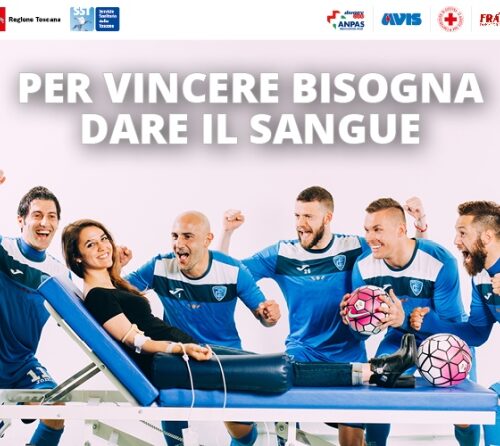 Toscana, campioni sportivi in campo per #donareilsangue