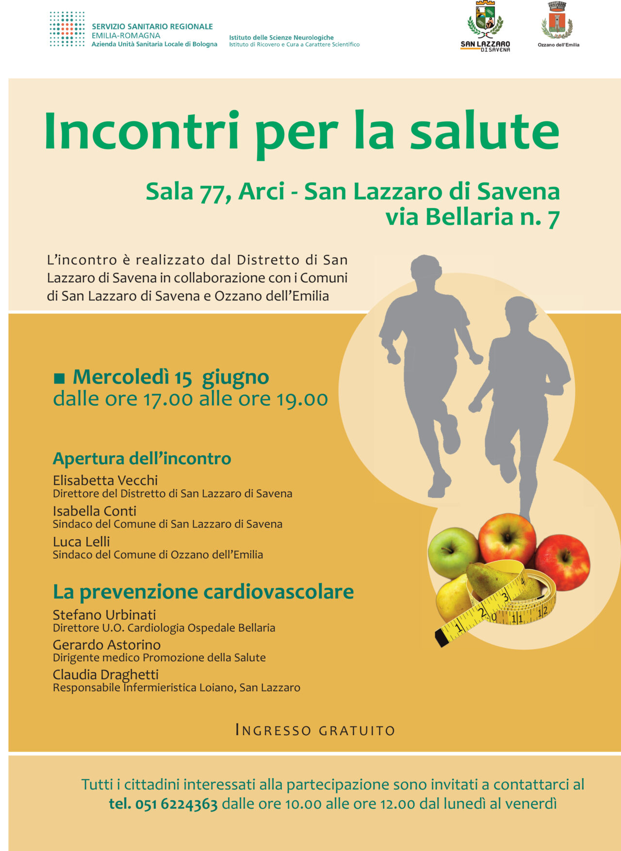 Incontri per la salute: la prevenzione cardiovascolare