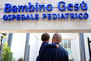 L'ospedale Bambino Gesù (Foto Omniroma)