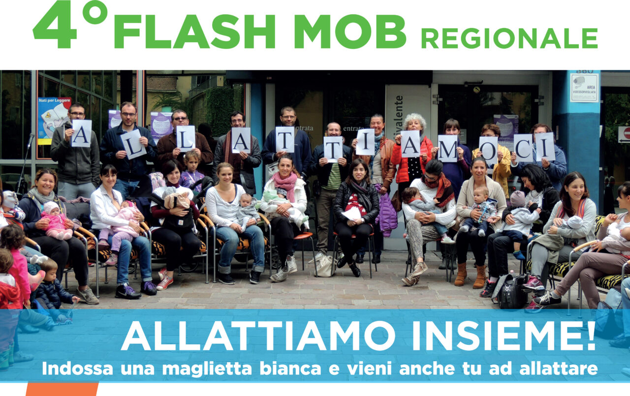 Allattamento al seno, il 4°flashmob regionale e un convegno su dati e buone pratiche