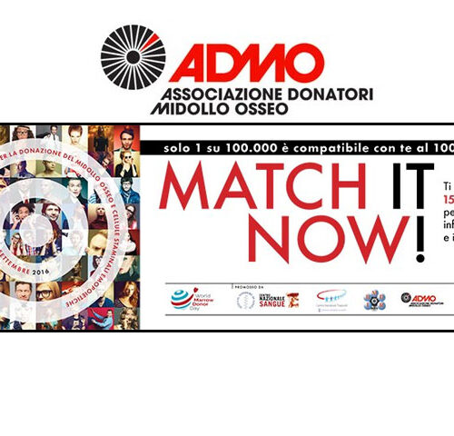 Al via la Settimana Donazione Midollo, “Match it now” in 190 piazze italiane