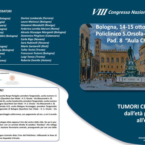 “Tumori cerebrali: dall’età pediatrica all’età adulta”. A Bologna il Congresso nazionale AIIRO