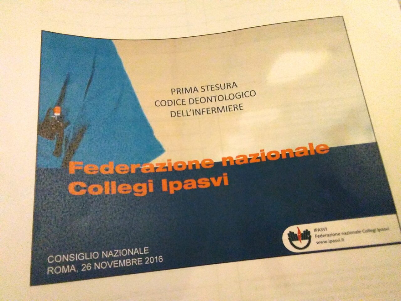 Nuovo Codice Deontologico: prima stesura all’esame dei Collegi