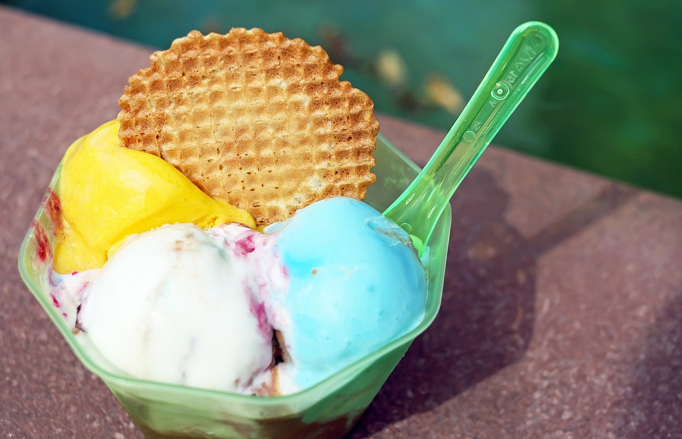 Cervello più attivo con gelato a colazione