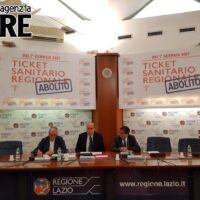 Dall’1 gennaio abolito il ticket regionale del Lazio