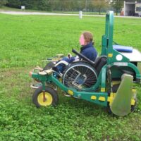 Disabilità, dal Crea arriva la sedia a rotelle da campagna a trazione elettrica