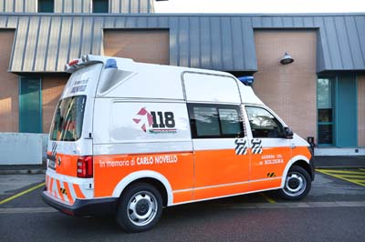 Una nuova ambulanza donata al Dipartimento di Emergenza