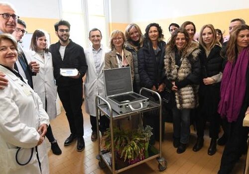 La donazione di Ignazio Boschetto dei “Volo” per i giovani diabetici del S.Orsola