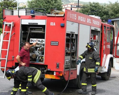 Principio di incendio alla centrale operativa del 118 di Ravenna