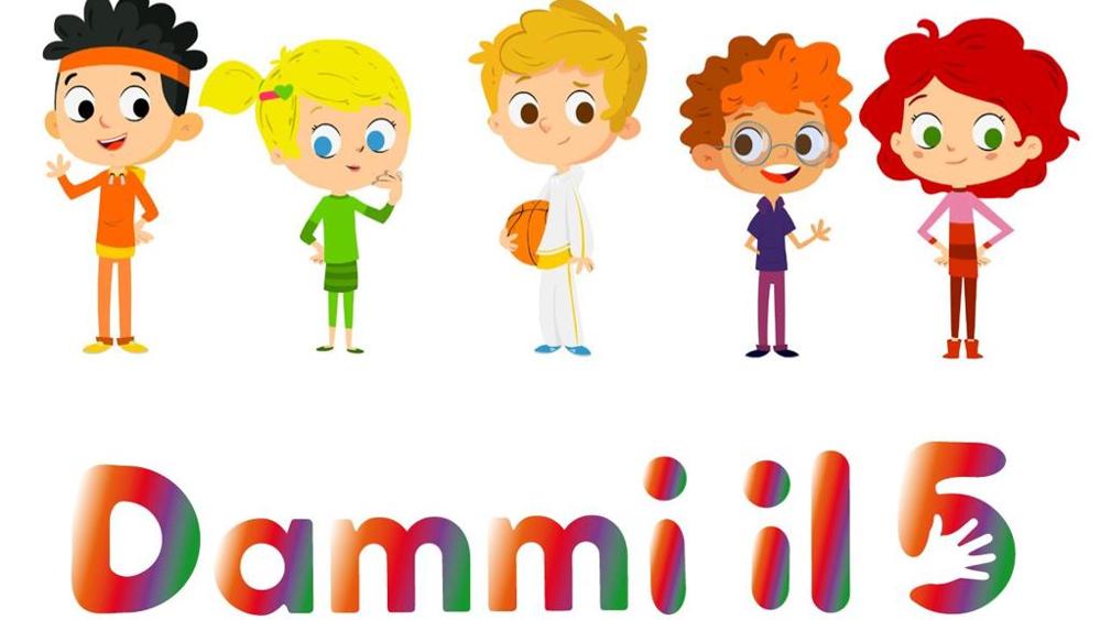 “Dammi il 5”, la campagna a cartoni animati per insegnare la dieta corretta ai bambini