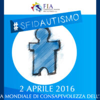 Oggi e' la giornata mondiale della consapevolezza dell'autismo