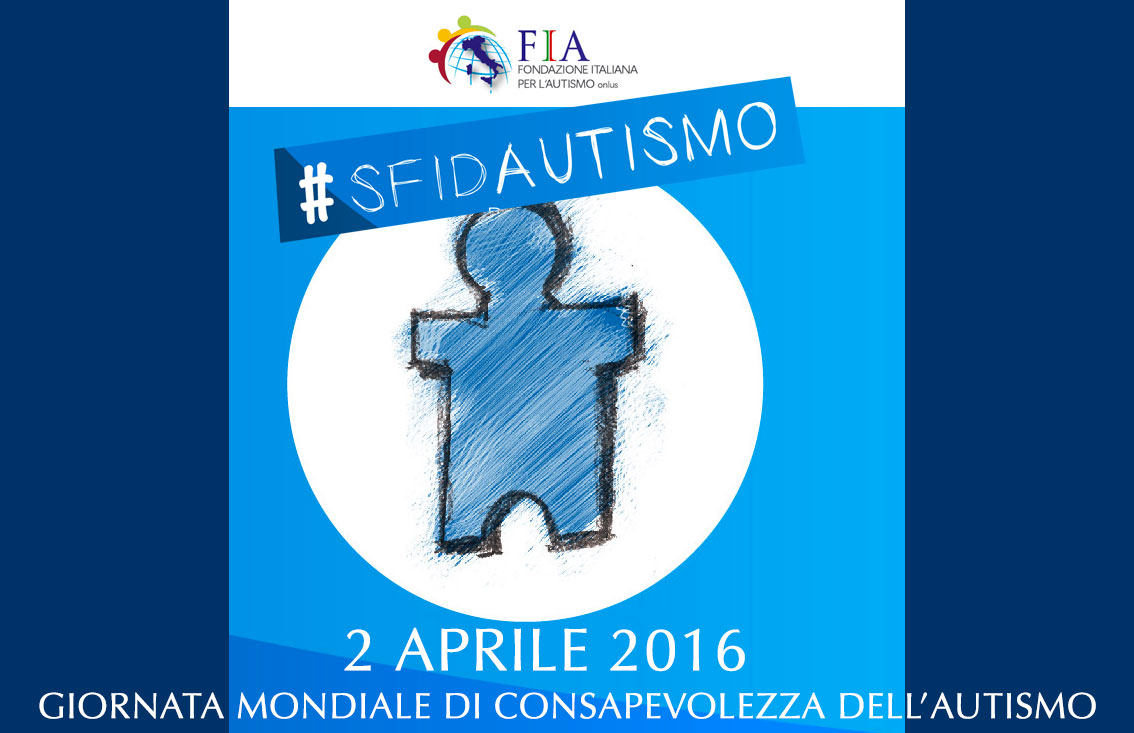 Oggi e’ la giornata mondiale della consapevolezza dell’autismo