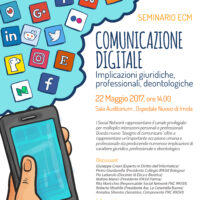 A Imola il Seminario sulla Comunicazione digitale, implicazioni giuridiche, professionali, deontologiche