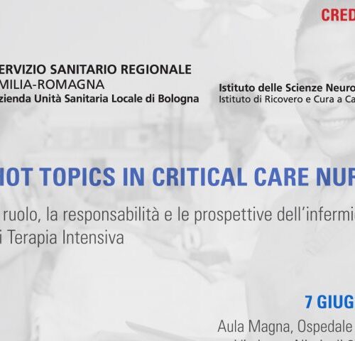 A Bologna il Seminario: HOT TOPICS IN CRITICAL CARE NURSING