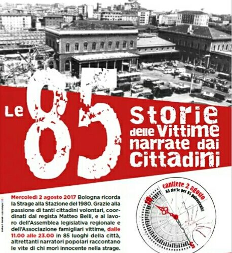 Cantiere due Agosto: 85 Storie per 85 Palcoscenici