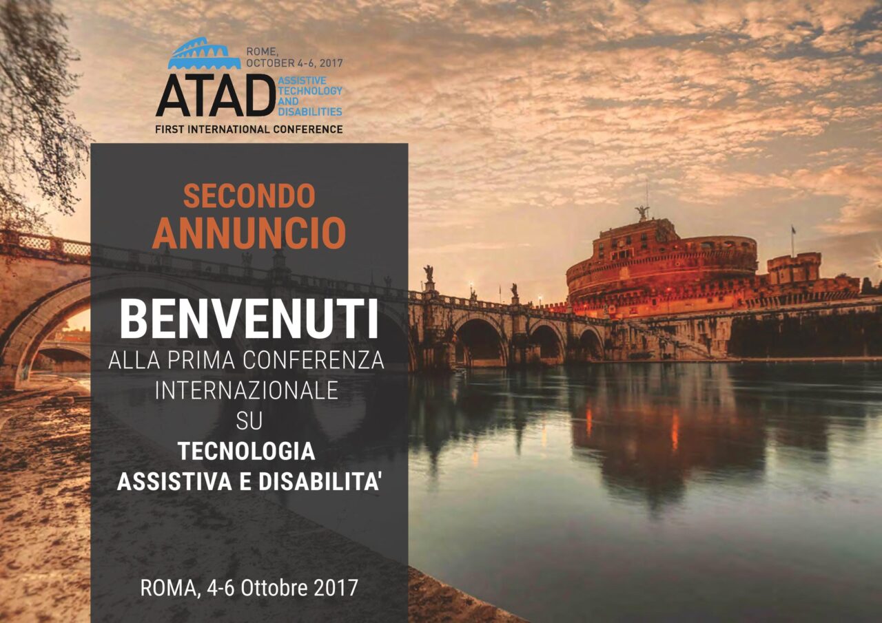 Disabilità, tecnologie assistive: a ottobre Conferenza Internazionale