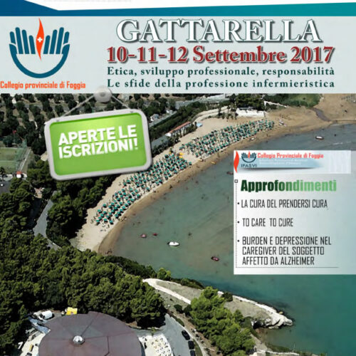 “GATTARELLA 2017” a Vieste il Convegno IPASVI Foggia