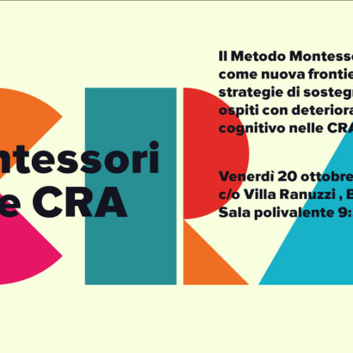 A Villa Ranuzzi (Bo) il Convegno: “Montessori nelle CRA”
