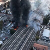Bologna: incendio ed esplosioni dopo incidente stradale. L'impegno del Sistema 118