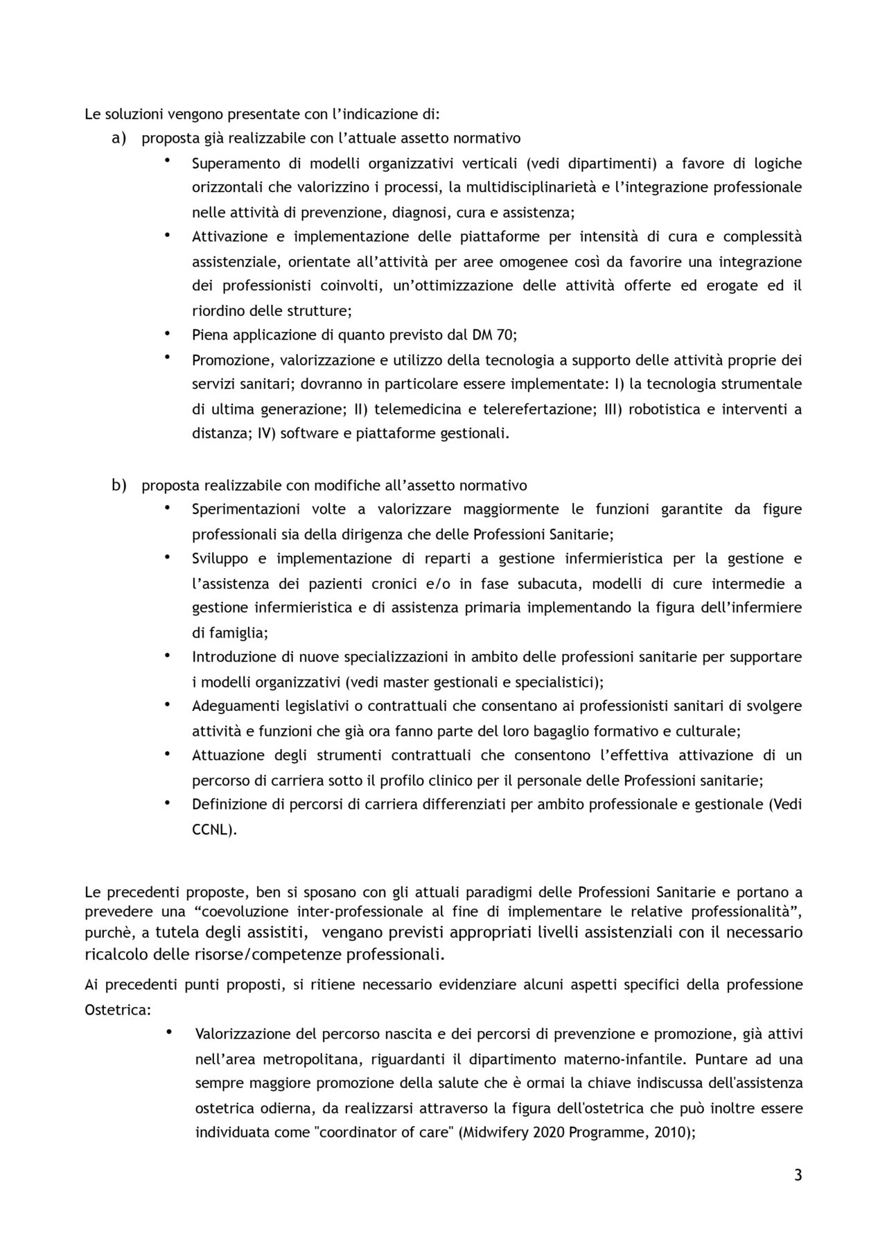 Analisi e Proposte Ordini professionali (1)