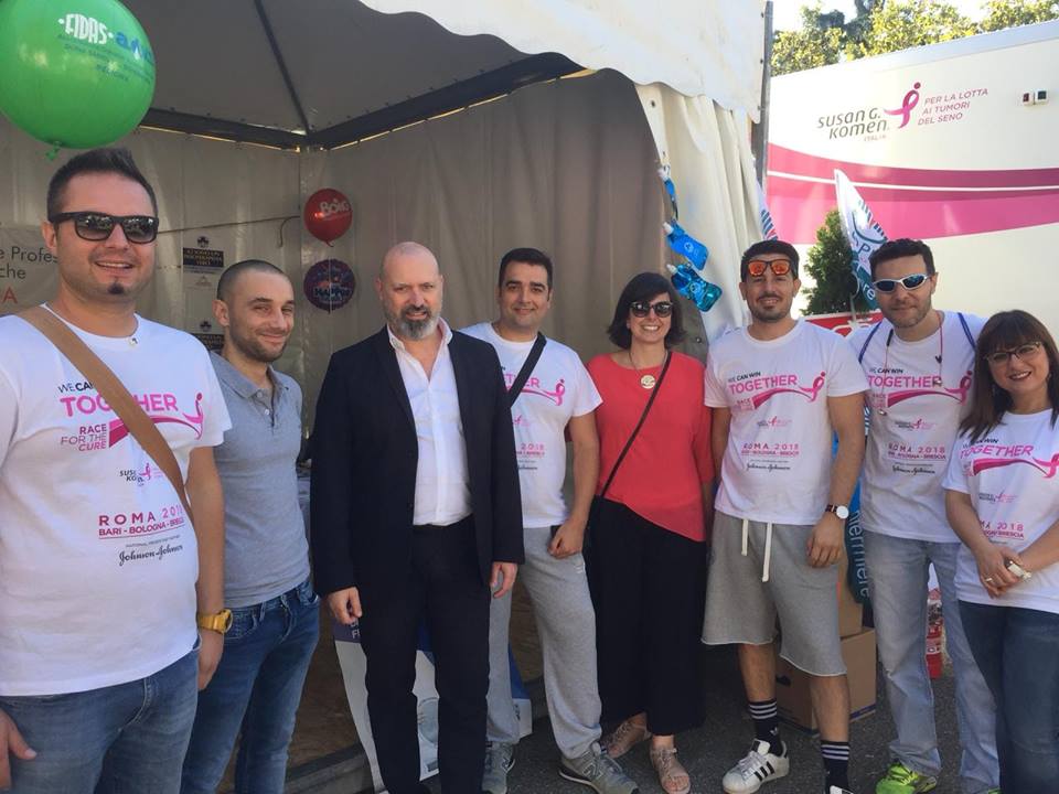 Con il Presidente della regione Emilia Romagna Stefano Bonaccini