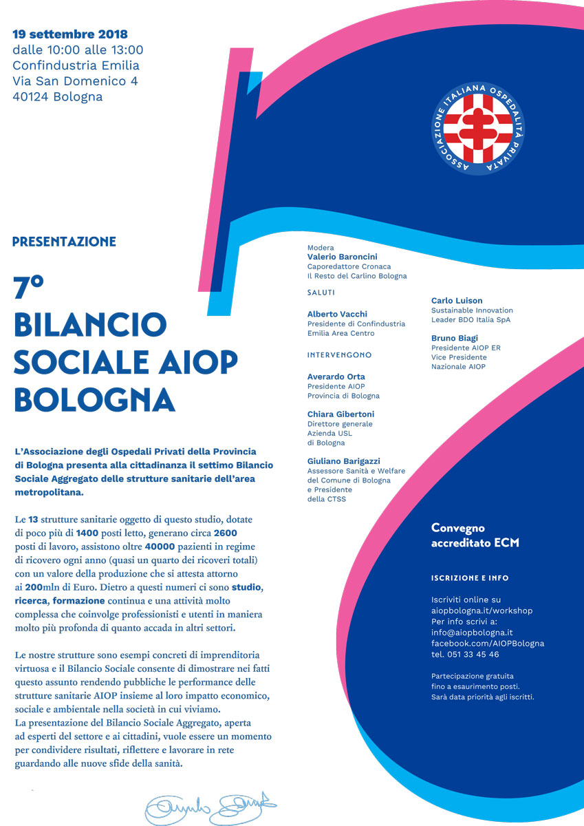 7° Bilancio Sociale AIOP Bologna