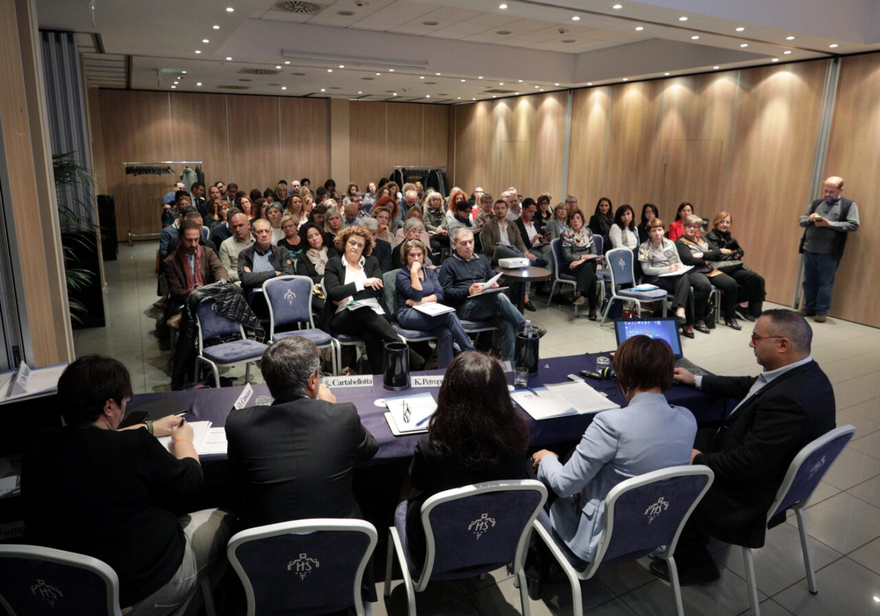 Bologna, 25/10/2018. Savoia Hotel Regency. Seminario OPIBO-CID: “La Direzione e il Coordinamento: un’unica linea funzionale”. Kyriakoula PETROPULACOS Direttore Generale Cura della Persona, Salute e Welfare Regione Emilia-Romagna. Archivio OPI-Ordine delle Professioni Infermieristiche, foto di Paolo Righi