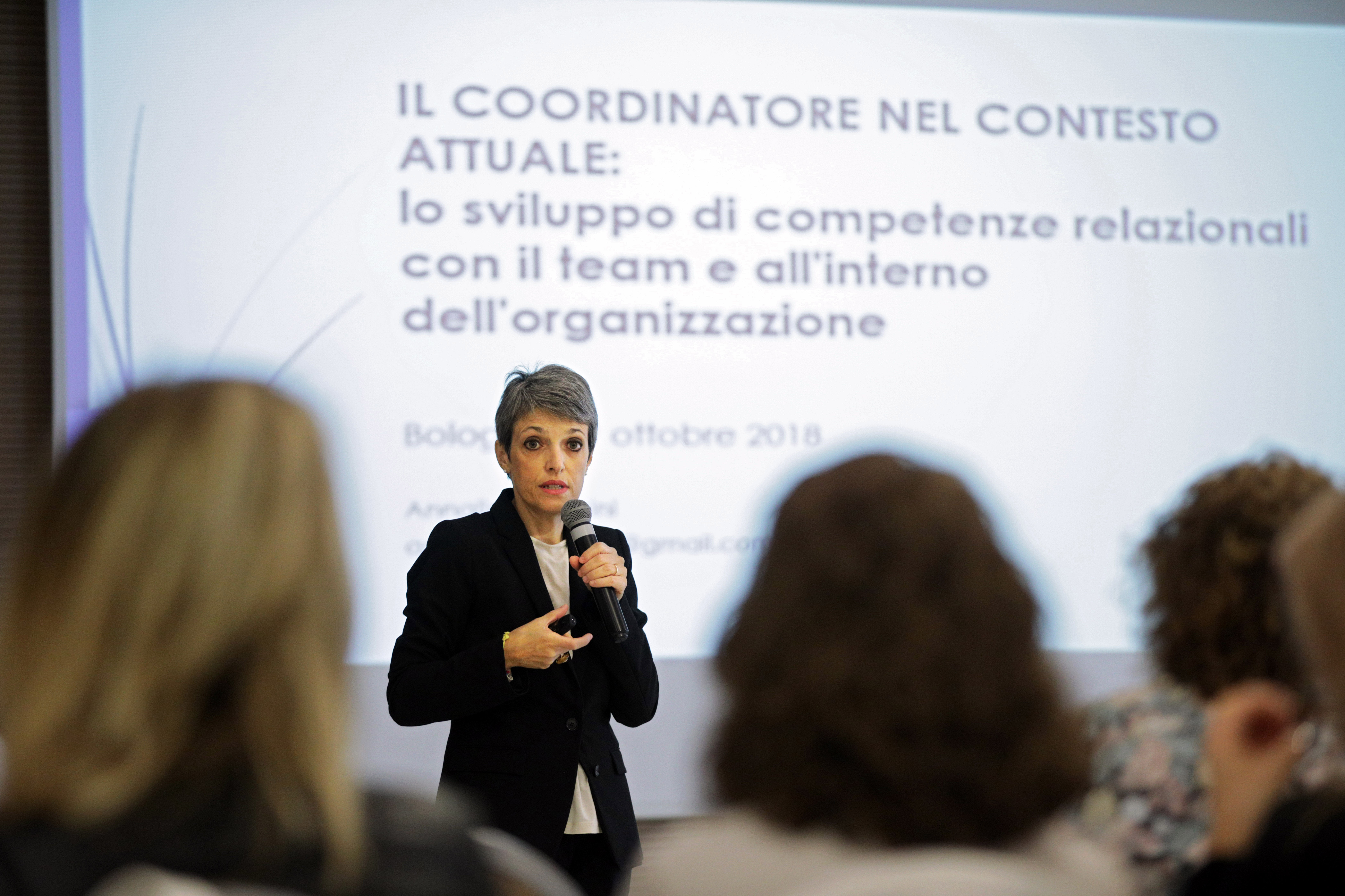 Bologna, 9/10/2018. Aemilia Hotel. Corso di aggiornamento ECM: il Coordinatore nel contesto attuale. Archivio OPI-Ordine delle Professioni Infermieristiche, foto di Paolo Righi