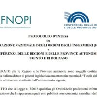 Protocollo d'intesa FNOPI-REGIONI e tavolo permanente per la gestione e lo sviluppo della professione