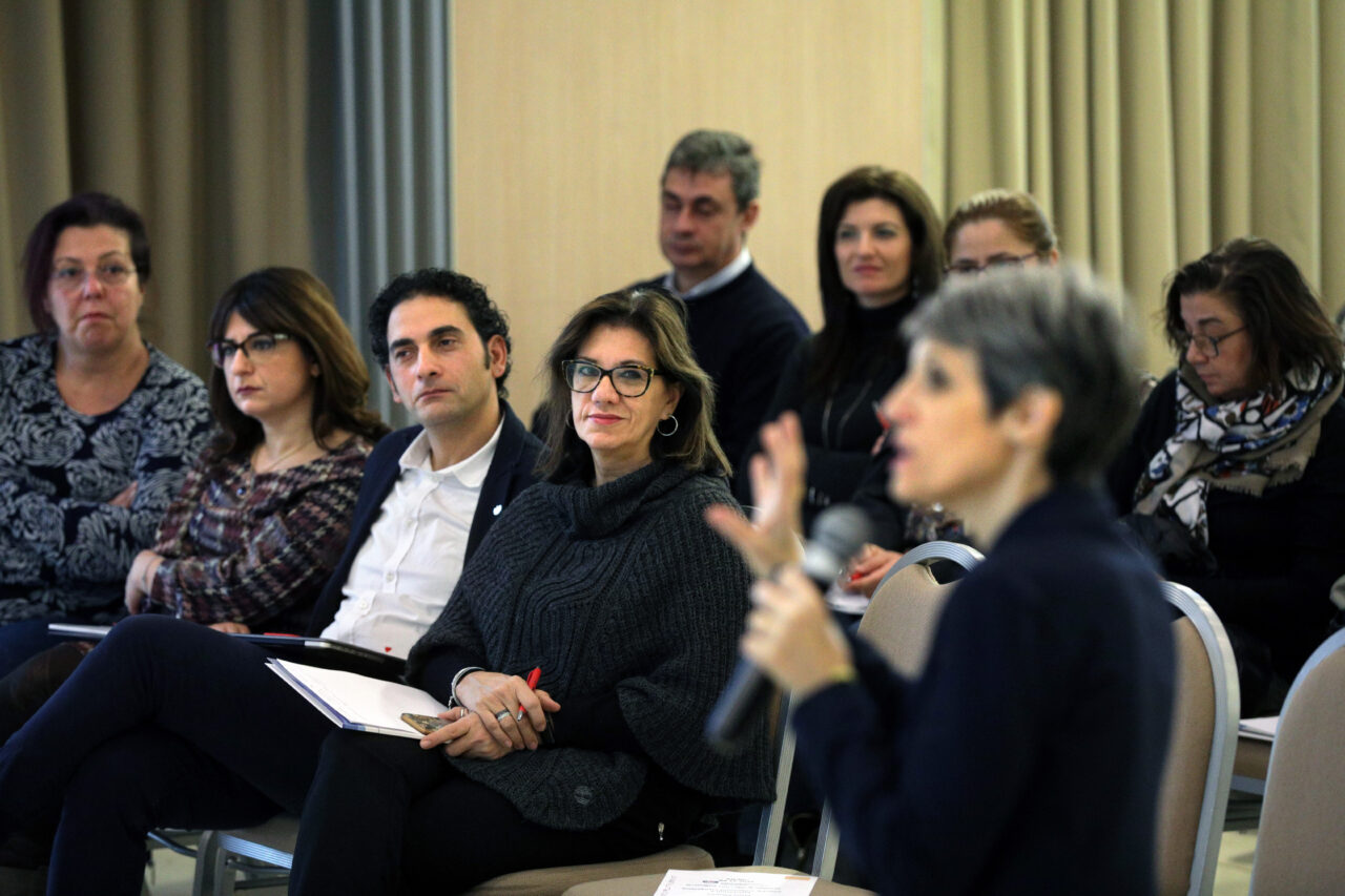 Bologna, 4/12/2018. Aemilia Hotel. Corso di aggiornamento ECM: il Coordinatore nel contesto attuale. Annalisa Pennini. Archivio OPI-Ordine delle Professioni Infermieristiche, foto di Paolo Righi