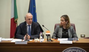 MARCO BUSSETTI MINISTRO GIULIA GRILLO MINISTRO