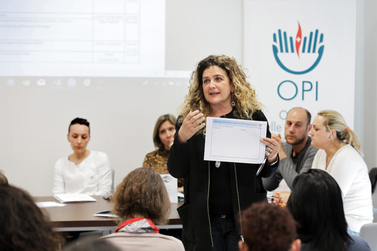 Aula Formazione OPI Bologna, Bologna. 25/03/2019. Corso di formazione METODI, STRUMENTI E TECNICHE A SOSTEGNO DELLE FUNZIONI DI TRIAGE E DI PROCESSO. Archivio OPI - foto di Paolo Righi