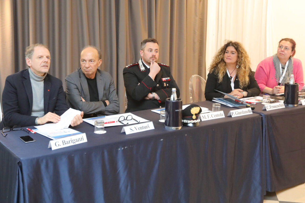 Savoia Hotel Regency, Bologna. 12/04/2019. Seminario ECM Opi Bologna: “Appropriatezza, legalità ed etica: alleati con i cittadini” e Assemblea annuale degli iscritti. SALUTI DELLE AUTORITÀ. Sergio Venturi Assessore alle Politiche per la salute – Regione Emilia – Romagna. Giuliano Barigazzi Presidente della Conferenza Territoriale Sociale e Sanitaria Metropolitana di Bologna. Marco Centola Comandante Rep.Operativo Comando Provinciale Carabinieri). Archivio OPI - foto di Andrea Samaritani