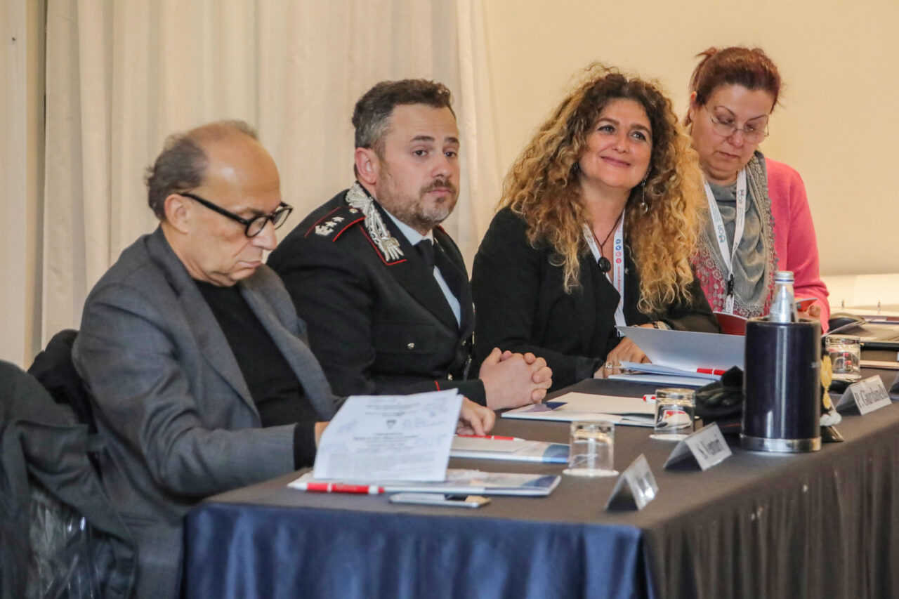 Savoia Hotel Regency, Bologna. 12/04/2019. Seminario ECM Opi Bologna: “Appropriatezza, legalità ed etica: alleati con i cittadini” e Assemblea annuale degli iscritti. SALUTI DELLE AUTORITÀ. Sergio Venturi Assessore alle Politiche per la salute – Regione Emilia – Romagna. Giuliano Barigazzi Presidente della Conferenza Territoriale Sociale e Sanitaria Metropolitana di Bologna. Marco Centola Comandante Rep.Operativo Comando Provinciale Carabinieri). Archivio OPI - foto di Andrea Samaritani