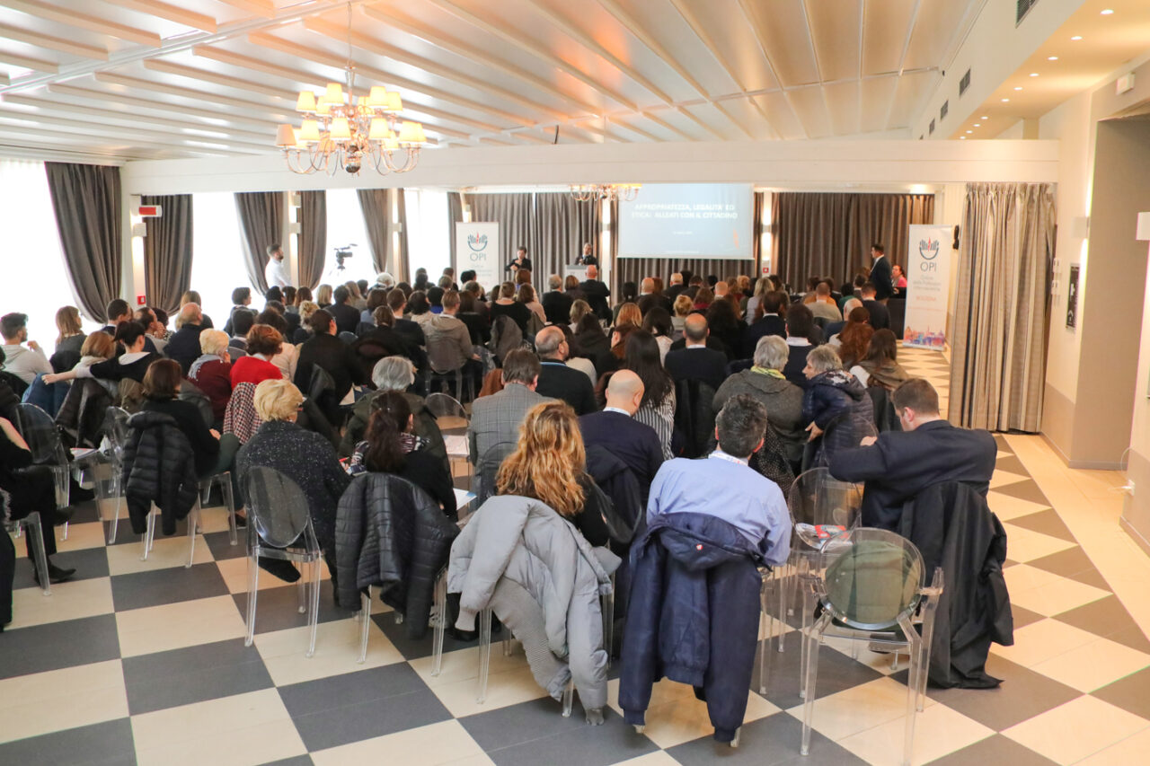 Savoia Hotel Regency, Bologna. 12/04/2019. Seminario ECM Opi Bologna: “Appropriatezza, legalità ed etica: alleati con i cittadini” e Assemblea annuale degli iscritti. Archivio OPI - foto di Andrea Samaritani